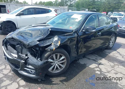 2017 Infiniti Q50 2.0T Premium из США, поврежденный, VIN JN1CV7AR6HM682328